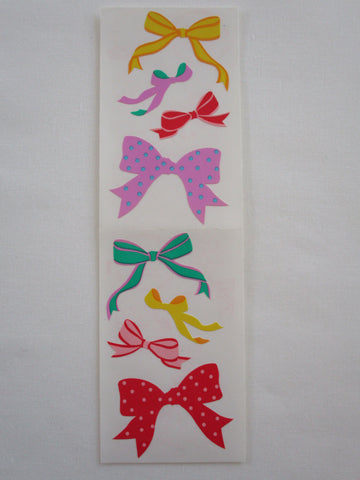 Mrs Grossman Ribbon Bows Sticker Sheet / Module - Vintage & Collectible