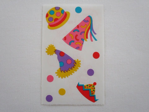 Mrs Grossman Party Hats Sticker Sheet / Module - Vintage & Collectible