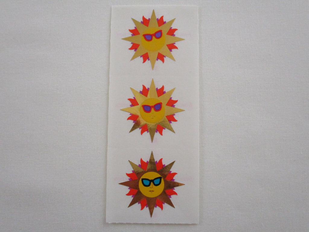 Mrs Grossman Spectacle Sun Sticker Sheet / Module - Vintage & Collectible