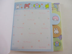 Cute Kawaii VHTF Vintage Sanrio My Melody 4.25 x 4.25 Inch Notepad / Memo Pad - Stationery Designer Paper Collection Preowned New