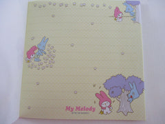 Cute Kawaii VHTF Vintage Sanrio My Melody 4.25 x 4.25 Inch Notepad / Memo Pad - Stationery Designer Paper Collection Preowned New