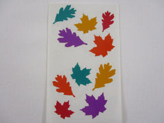 Mrs Grossman Autumn Fall Leaves Sticker Sheet / Module - Vintage & Collectible - Stationery Journal Scrapbook Diary Notebook Planner Schedule Gift
