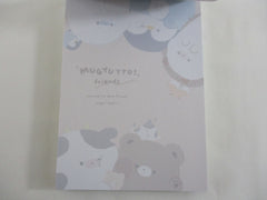 Cute Kawaii Q-Lia Penguin Bear Seal Cow Cat Hamster 4 x 6 Inch Notepad / Memo Pad - Stationery Designer Paper Collection