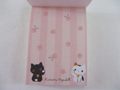 Vintage Rare VHTF - Cute Kawaii San-X Kutusita Nyanko Cat Mini Notepad / Memo Pad - C - Stationery Penpal Gift