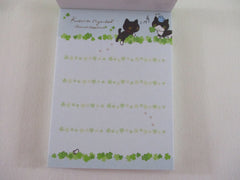 Vintage Rare VHTF - Cute Kawaii San-X Kutusita Nyanko Cat Mini Notepad / Memo Pad - B - Stationery Penpal Gift