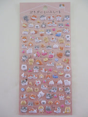 Cute Kawaii Q-lia Puffy Sticker Sheet Series - Cat Kitty Kitten Pet Animal - for Journal Planner Craft Organizer Schedule Scrapbook Gift