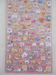 Cute Kawaii Q-lia Puffy Sticker Sheet Series - Cat Kitty Kitten Pet Animal - for Journal Planner Craft Organizer Schedule Scrapbook Gift