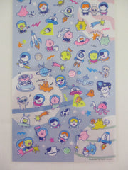 Cute Kawaii Mind Wave Ori Animal Anime Chibi Galaxy Astronaut Space Alien Sticker Sheet - for Journal Planner Craft Diary Gift Schedule