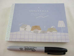 Cute Kawaii Hamster nemuhamus 4 x 6 Inch Notepad / Memo Pad - Stationery Designer Paper Collection