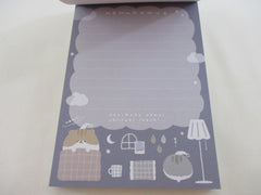 Cute Kawaii Hamster nemuhamus 4 x 6 Inch Notepad / Memo Pad - Stationery Designer Paper Collection