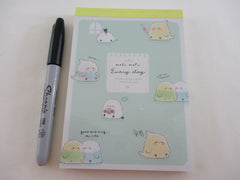 Cute Kawaii Birds Mofu Mofu 4 x 6 Inch Notepad / Memo Pad - Stationery Designer Paper Collection