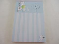 Cute Kawaii Birds Mofu Mofu 4 x 6 Inch Notepad / Memo Pad - Stationery Designer Paper Collection