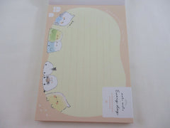 Cute Kawaii Birds Mofu Mofu 4 x 6 Inch Notepad / Memo Pad - Stationery Designer Paper Collection