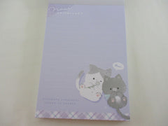 Cute Kawaii Cat Kitten 4 x 6 Inch Notepad / Memo Pad - Stationery Designer Paper Collection