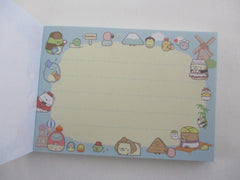 Cute Kawaii San-X Sumikko Gurashi 𐔌՞. .՞𐦯 ᢉ𐭩.ᐟ Midi Notepad / Memo Pad - A - Stationery Penpal Diary Gift