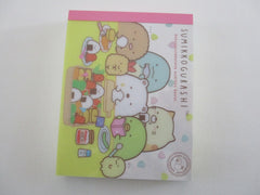 Cute Kawaii San-X Sumikko Gurashi 𐔌՞. .՞𐦯 ᢉ𐭩.ᐟ Midi Notepad / Memo Pad - B - Stationery Penpal Diary Gift