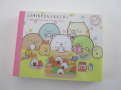 Cute Kawaii San-X Sumikko Gurashi 𐔌՞. .՞𐦯 ᢉ𐭩.ᐟ Midi Notepad / Memo Pad - B - Stationery Penpal Diary Gift