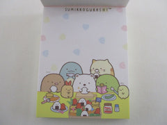 Cute Kawaii San-X Sumikko Gurashi 𐔌՞. .՞𐦯 ᢉ𐭩.ᐟ Midi Notepad / Memo Pad - B - Stationery Penpal Diary Gift