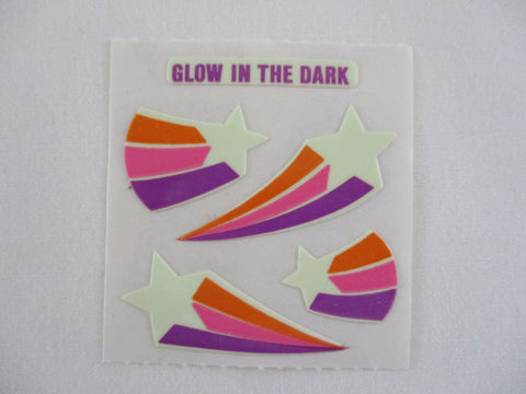Sandylion Stars Glow in the Dark Sticker Sheet / Module - Vintage & Collectible