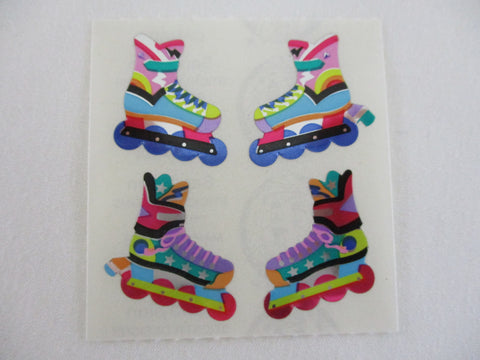 Sandylion Sport Rollerblade Shiny Mylar Sticker Sheet / Module - Vintage & Collectible