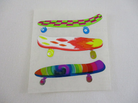 Sandylion Skateboard Shiny Mylar Sticker Sheet / Module - Vintage & Collectible