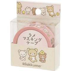 Cute Kawaii San-X Rilakkuma Washi / Masking Deco Tape - D - for Scrapbooking Journal Planner Craft Schedule Agenda