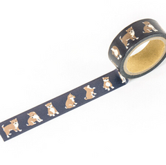 Cute Kawaii Hamamonyo Washi / Masking Deco Tape ♥ Dog Puppy Doggie Puppies Pet D - for Scrapbooking Journal Planner Craft