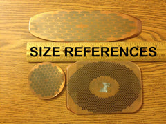 EXTREMELY RARE Superconductor Copper Niobium Metal Alloy (Honeycomb Oblique Pattern) from the ex-Texas Superconducting Super Collider / DESERTRON