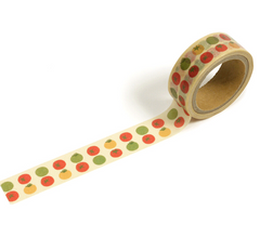 Cute Kawaii Hamamonyo Washi / Masking Deco Tape ♥ Tomato healthy Fruit Vegetables for Scrapbooking Journal Planner Craft