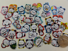 Panda Flake Stickers - 38 pcs