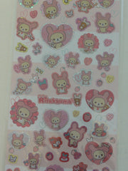Cute Kawaii San-X Rilakkuma Bunny Glitter Sticker Sheet