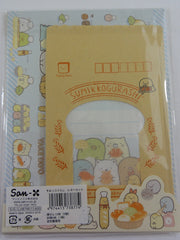 Cute Kawaii San-X Sumikko Gurashi Bread Bakery theme Letter Set Pack - Stationery Writing Paper Envelope