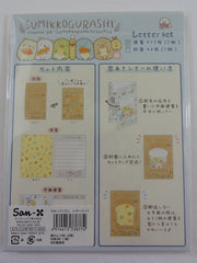 Cute Kawaii San-X Sumikko Gurashi Bread Bakery theme Letter Set Pack - Stationery Writing Paper Envelope