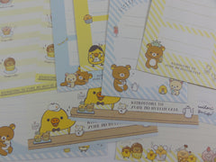 Cute Kawaii San-X Rilakkuma Letter Sets - 2019 Kiiroitori Muffin Cafe - Stationery Writing Paper Envelope