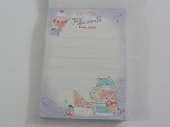 Cute Kawaii Q-Lia Cat Frozen Parlor Mini Notepad / Memo Pad - Stationery Design Writing Collection