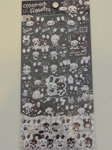 Cute Kawaii San-X Monoch Rabbits Sticker Sheet