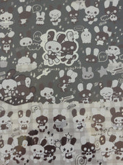 Cute Kawaii San-X Monoch Rabbits Sticker Sheet