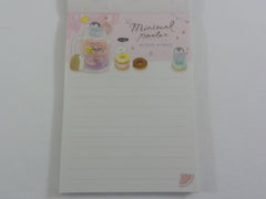 Cute Kawaii Q-Lia Hedgehog Sweet Lemon Penguin 4 x 6 Inch Notepad / Memo Pad - Stationery Designer Paper Collection