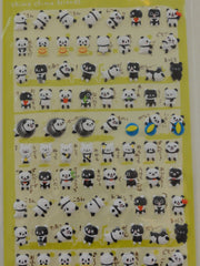 Cute Kawaii Crux Chima Friends Panda Sticker Sheet