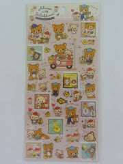 Cute Kawaii San-X Rilakkuma Sticker Sheet 2019 - Always with Rilakkuma A - for Planner Journal Scrapbook Craft Gift