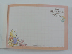 Cute Kawaii Kamio Winnie the Pooh Bear Mini Notepad / Memo Pad - Stationery Designer Paper Collection