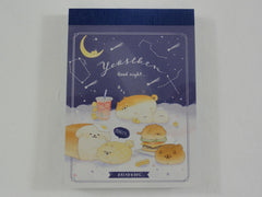 Cute Kawaii Kamio Bread Yeastken Bakery Cafe Mini Notepad / Memo Pad - B - Stationery Designer Writing Paper Collection