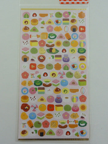 Cute Kawaii Kamio Mochi Sushi Japan Food Sticker Sheet