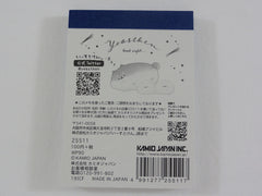 Cute Kawaii Kamio Bread Yeastken Bakery Cafe Mini Notepad / Memo Pad - B - Stationery Designer Writing Paper Collection