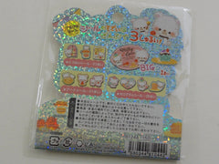 Cute Kawaii Q-Lia Milky Spice Dog Puppy Stickers Flake Sack