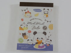 Cute Kawaii Kamio Mochi Panda Mini Notepad / Memo Pad - R - Stationery Designer Writing Paper Collection