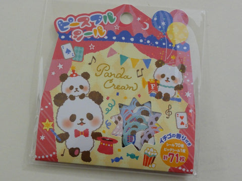 Cute Kawaii Mind Wave Panda Cream Stickers Sack