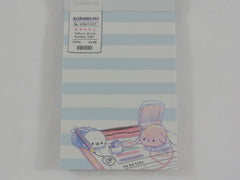 Cute Kawaii Crux Keshikko Cafe Unicorn Hedgehog Cat Penguin Seal Animal Mini Notepad / Memo Pad - B - Stationery Designer Paper Collection