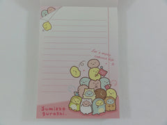 Cute Kawaii San-X Sumikko Gurashi Tapioca Bubble Drink 4 x 6 Inch Notepad / Memo Pad - A - Stationery Designer Paper Collection