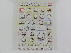 Cute Kawaii San-X Hamipa Panda 4 x 6 Inch Notepad / Memo Pad - A - Stationery Designer Paper Collection